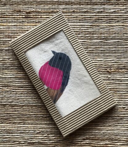 Pink Robin Bird Kitchen Towel - Image 2